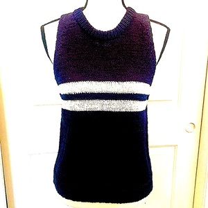 360 Sweater navy blue and white. Size medium